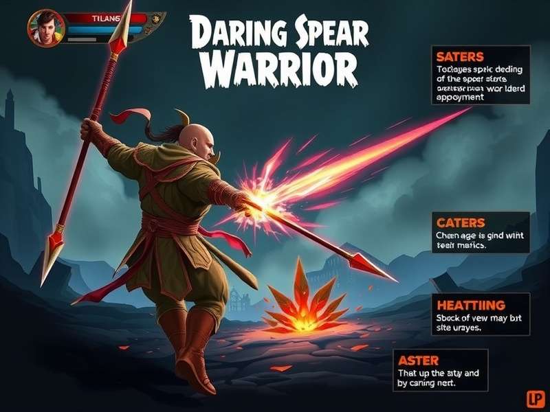 Daring Spear Warrior combat techniques diagram